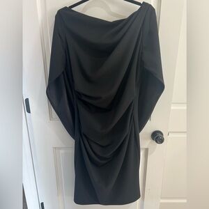 Special Occasion Dress with Draped Back